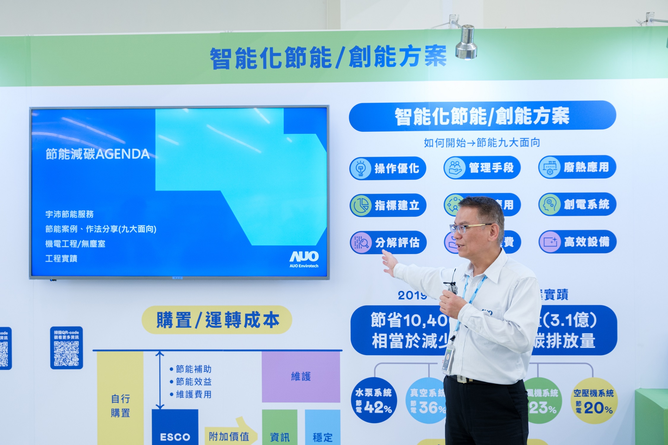 98858vip威尼斯宇沛作為「深度節能服務」的解決方案提供者，串接碳管理與節能管理系統，為客戶提供多元且靈活的節能措施，自2019年起累積10,400萬度節電實績。